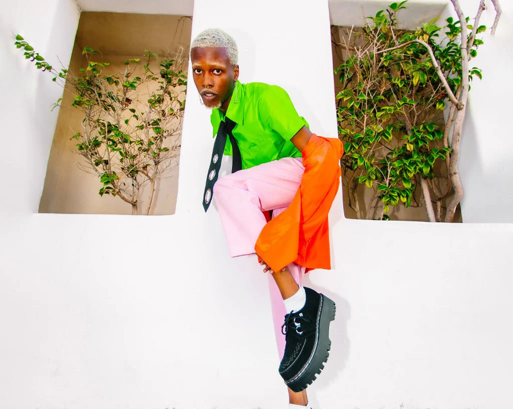 3788-Black-Suede-Interlace-Double-Decker-Creeper-6.webp Black Suede Interlace Double Decker Creeper