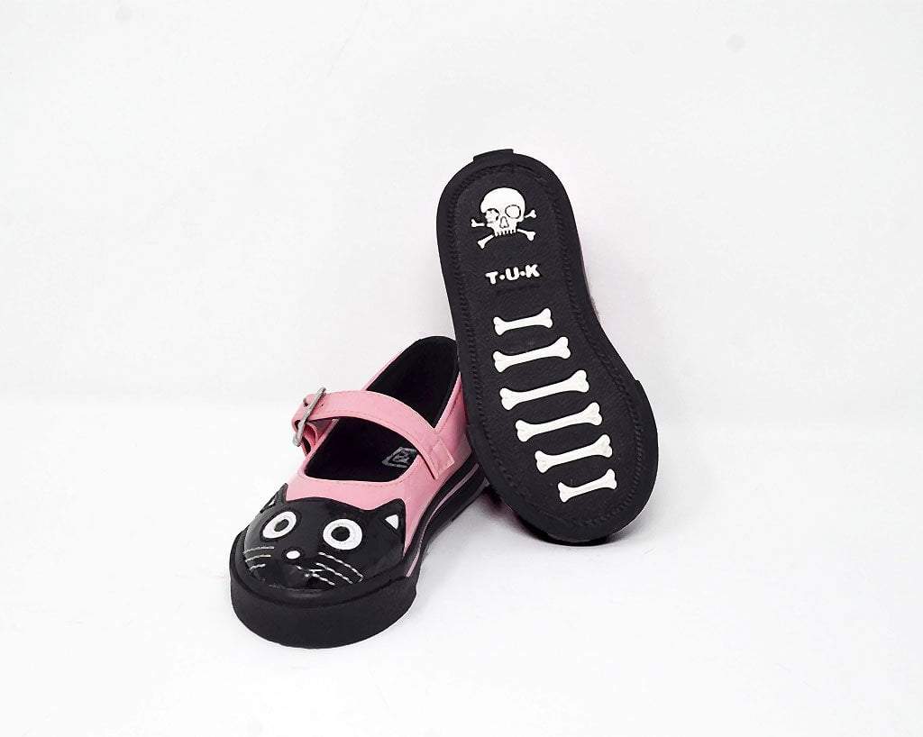 3812-Black-Pink-Kitty-Mary-Jane-Toddler-Sneaker-4.jpg Black & Pink Kitty Mary Jane Toddler Sneaker