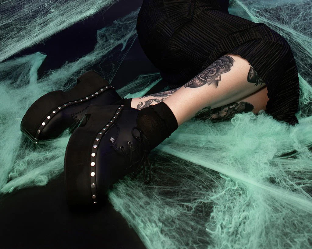 3851-Black-TUKskin-Dino-Flat-Platform-8.webp Black TUKskin Dino Flat Platform