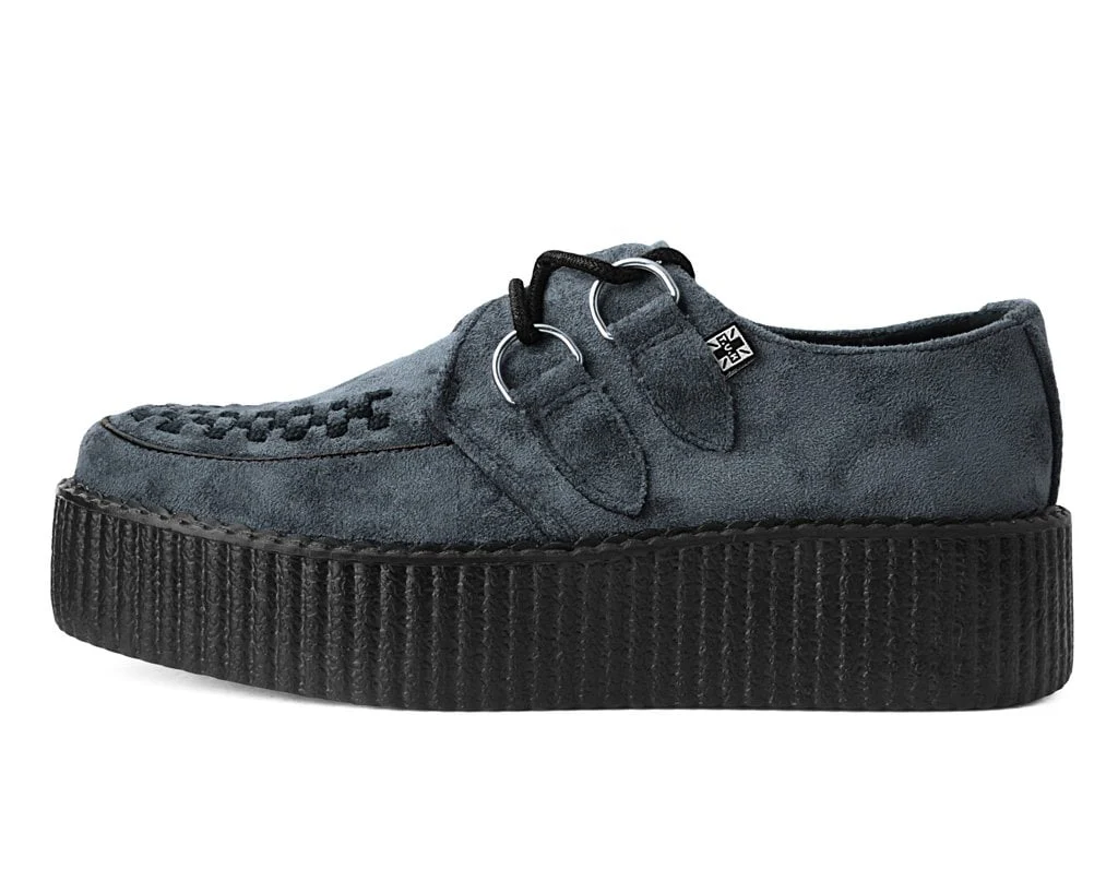 3875-Grey-Faux-Suede-Interlace-Mondo-Creeper-5.webp Grey Faux Suede Interlace Mondo Creeper