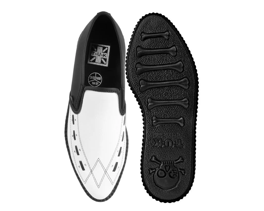 3895-Black-White-Slip-On-Creeper-4.webp Black & White Slip-On Creeper