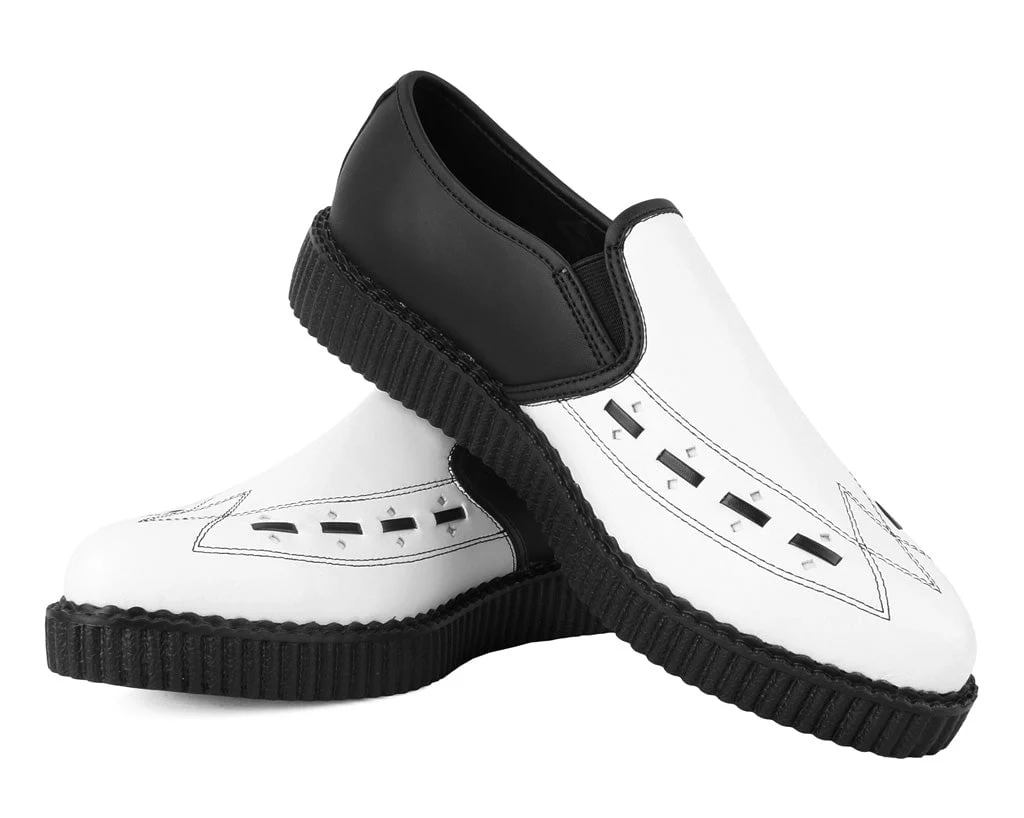 3895-Black-White-Slip-On-Creeper-6.webp Black & White Slip-On Creeper