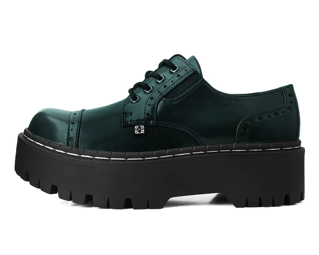 3953-Green-Rub-Off-Double-Decker-Brogue-3.webp Green Rub-Off Double Decker Brogue