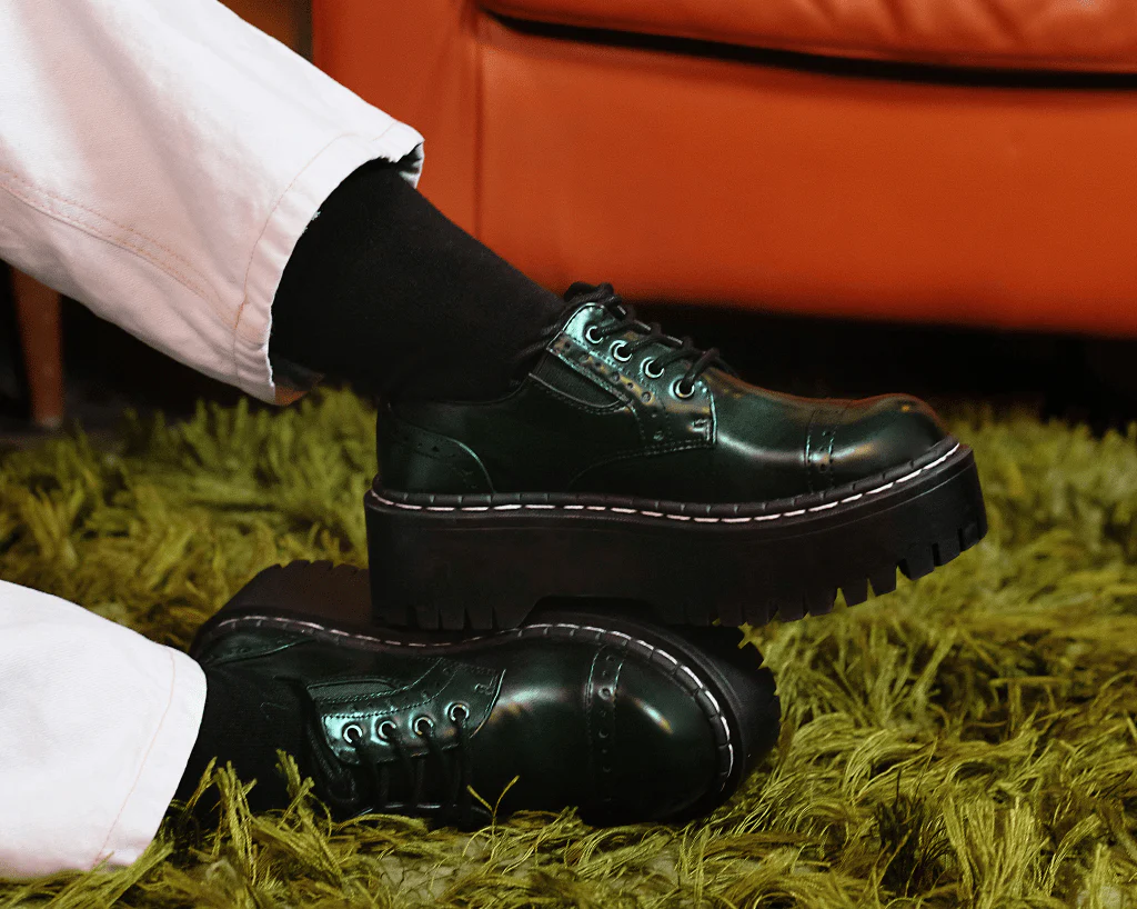 3953-Green-Rub-Off-Double-Decker-Brogue-6.webp Green Rub-Off Double Decker Brogue