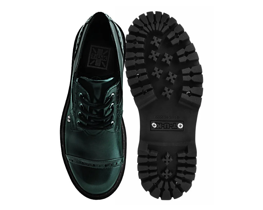 3954-US-Womens-5-Green-Synthetic-US-Womens-5-Green-Synthetic-variation-5.webp Green Rub-Off Double Decker Brogue