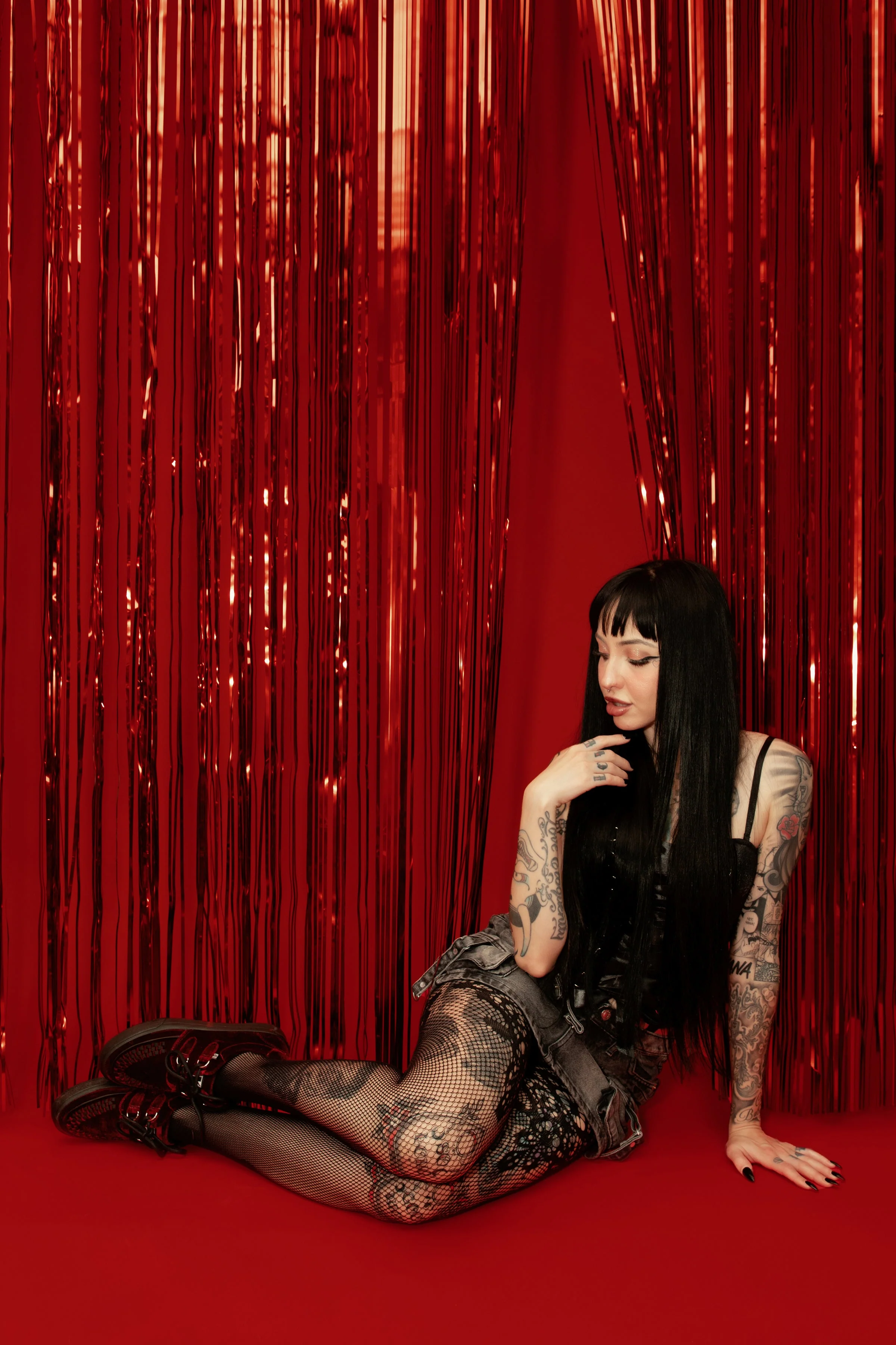 396-Burgundy-Velvet-D-Ring-Interlace-Sneaker-4.webp Burgundy Velvet D-Ring Interlace Sneaker