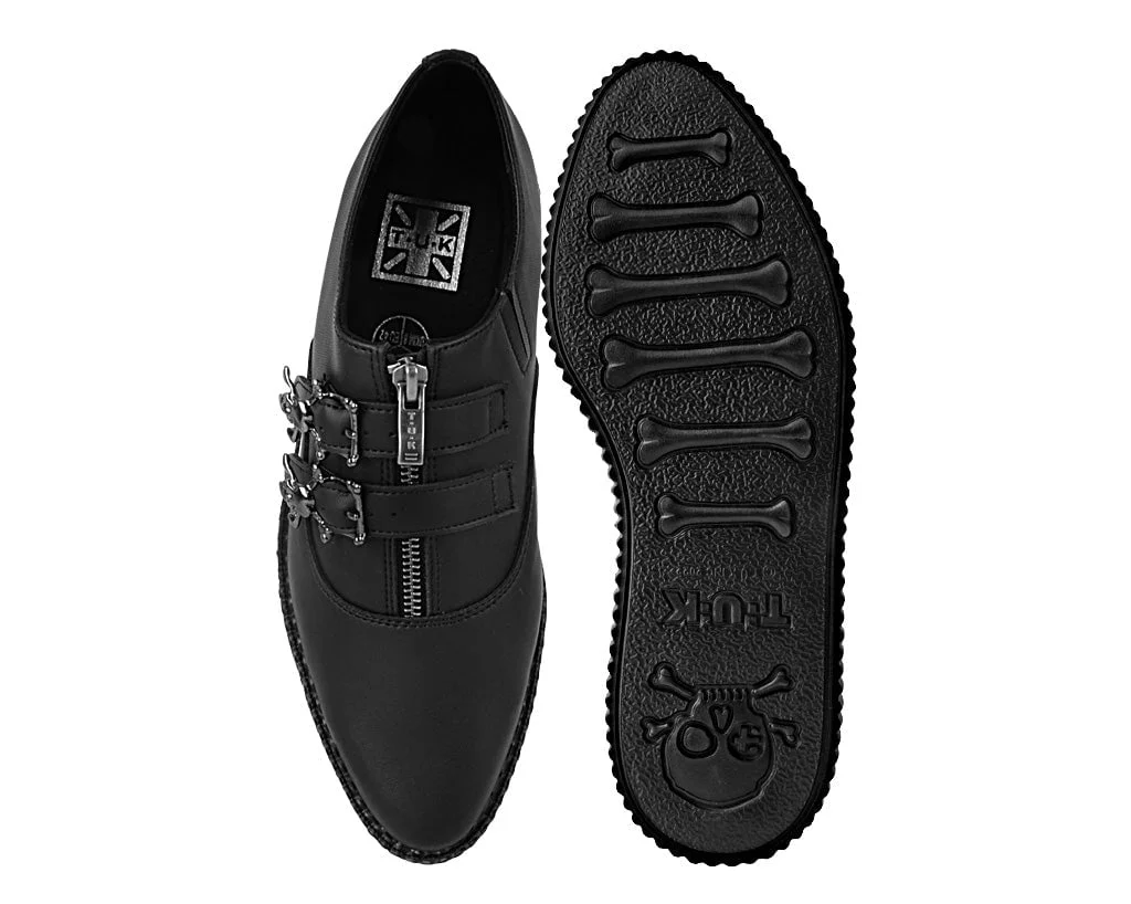 3973-Black-TUKskin-Zipper-Skull-Pointed-Creeper-8.webp Black TUKskin Zipper Skull Pointed Creeper