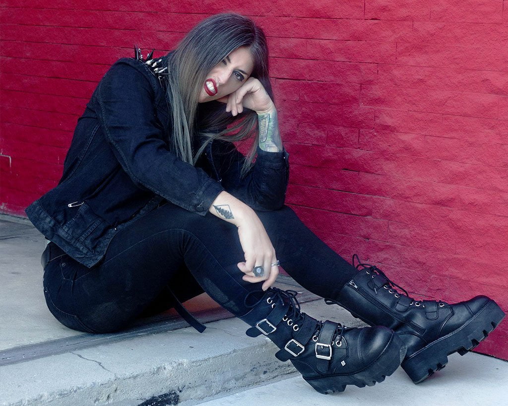 3985-Black-12-Eye-3-Strap-Dino-Boot-6.jpg Black 12-Eye 3-Strap Dino Boot