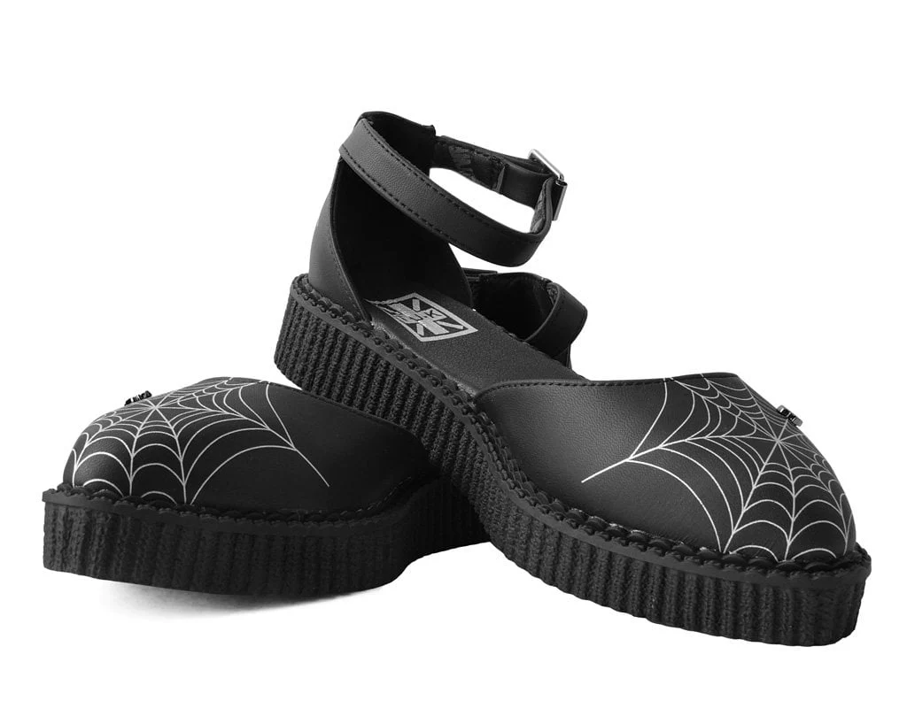 4090-Black-Pointed-Spiderweb-Glow-Sandal-3.webp Black Pointed Spiderweb Glow Sandal