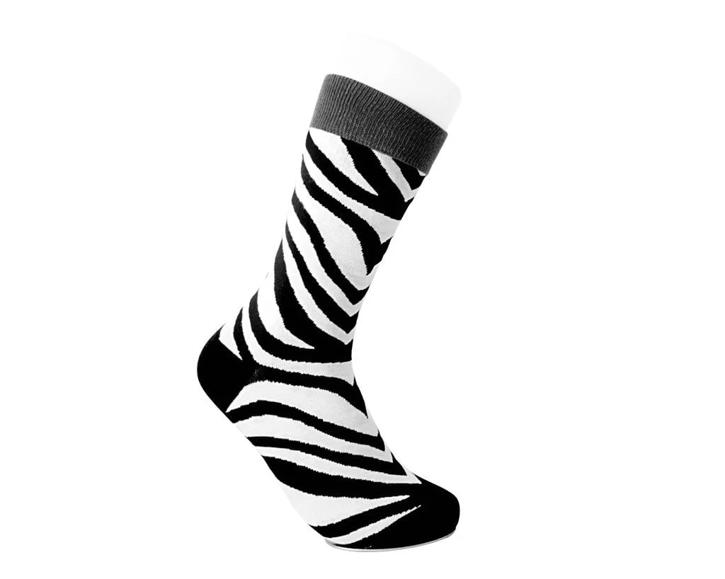 4319-Grey-Stripe-Zebra-Crew-Sock-4.webp Grey Stripe Zebra Crew Sock