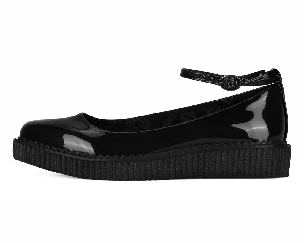 4354-Black-Hologram-Pointed-Ballet-Creeper-7.webp Black Hologram Pointed Ballet Creeper
