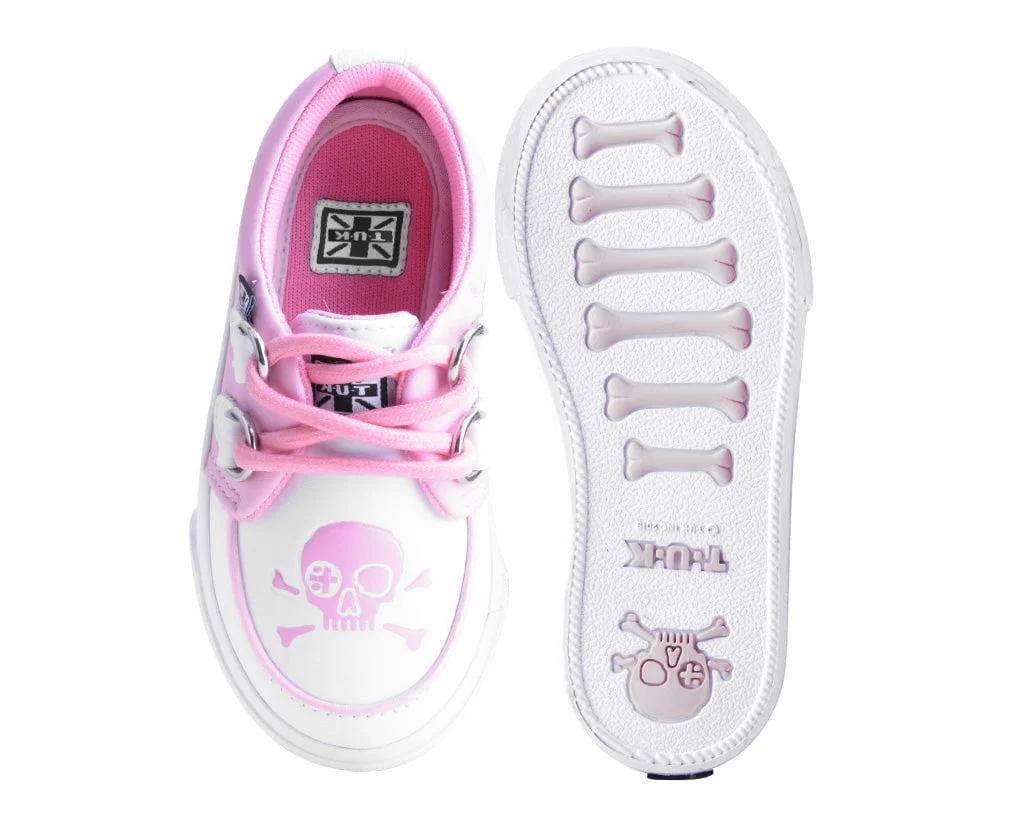 4430-Pink-White-TUKskinTM-Pirate-Creeper-Toddler-Sneaker-4.webp Pink & White TUKskin™ Pirate Creeper Toddler Sneaker