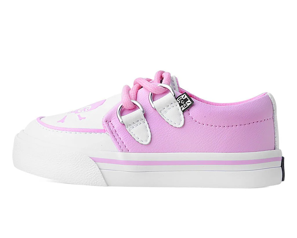 4430-Pink-White-TUKskinTM-Pirate-Creeper-Toddler-Sneaker-5.webp Pink & White TUKskin™ Pirate Creeper Toddler Sneaker
