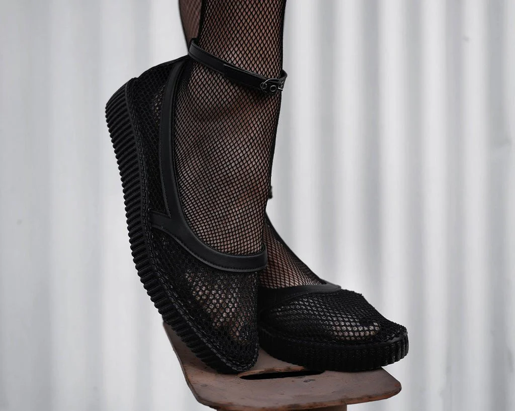 4446-Black-Fishnet-Pointed-Ballet-Creeper-6.webp Black Fishnet Pointed Ballet Creeper