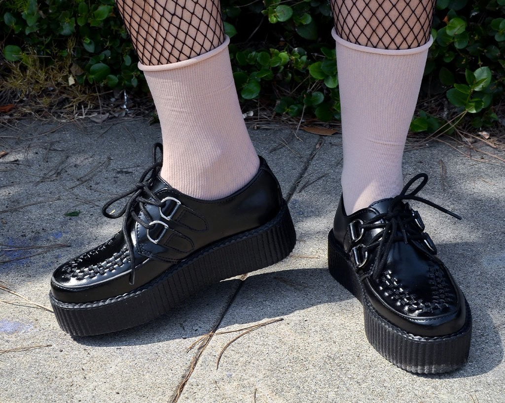 4523-Pink-Spandex-Crew-Sock-2.jpg Pink Spandex Crew Sock