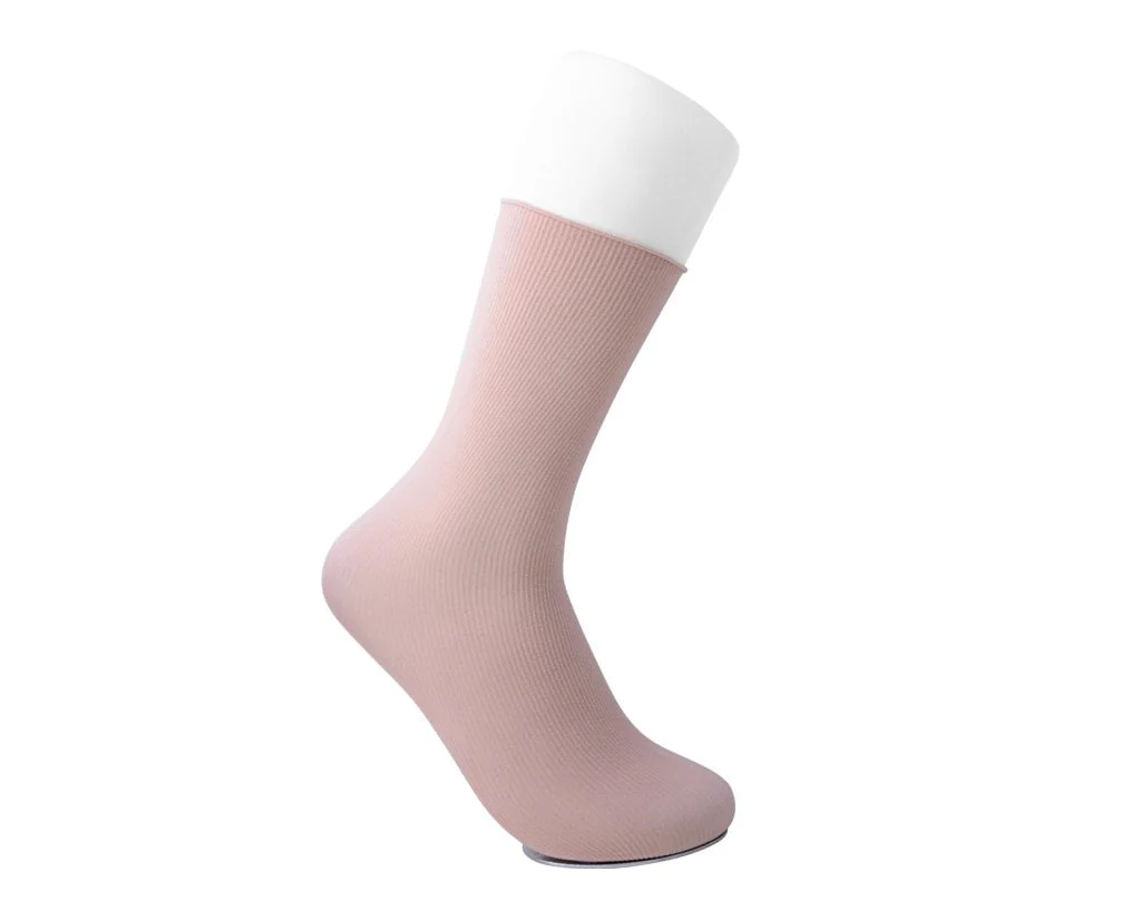 4523-Pink-Spandex-Crew-Sock-4.webp Pink Spandex Crew Sock