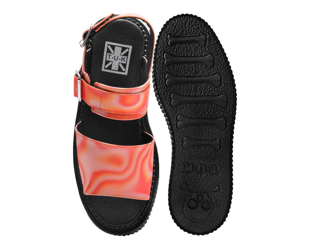 4537-Orange-Wavy-Strato-Sandal-5.webp Orange Wavy Strato Sandal