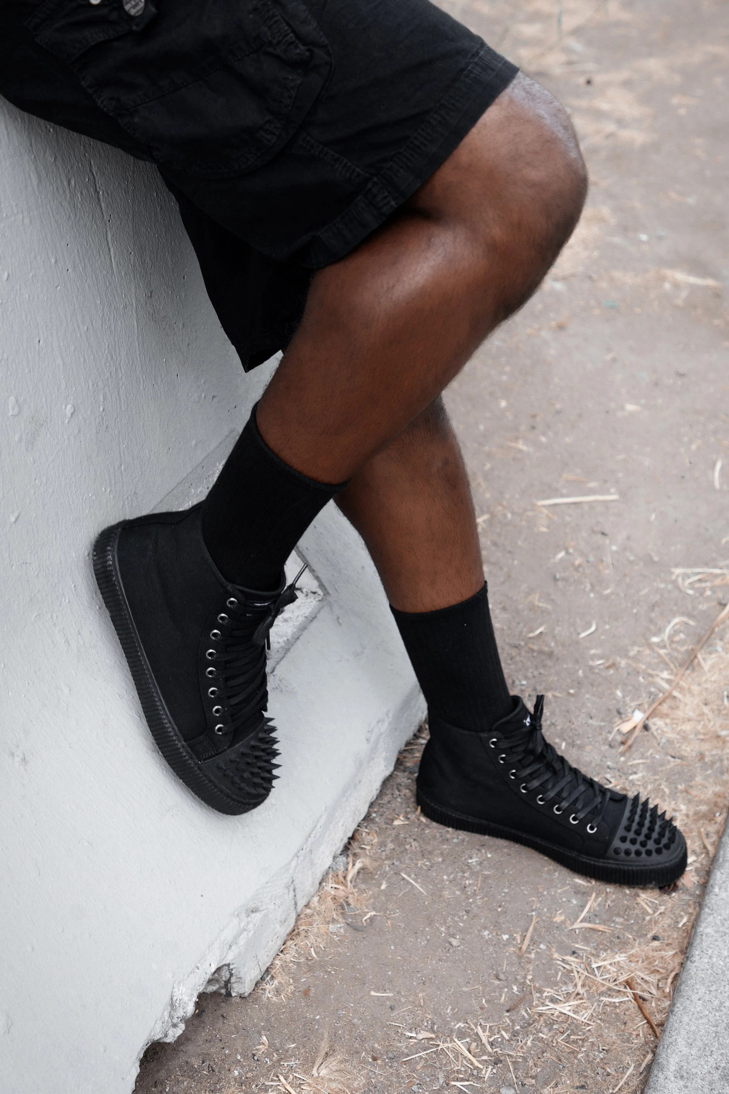 456-Black-Twill-Spiked-Toe-8-Eye-Sneaker-Boot-9.webp Black Twill Spiked Toe 8 Eye Sneaker Boot