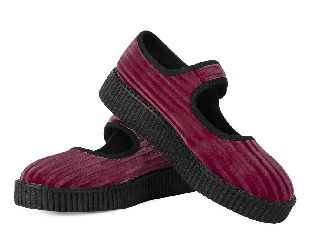4597-Red-Corduroy-Viva-Low-Mary-Jane-3.webp Red Corduroy Viva Low Mary Jane