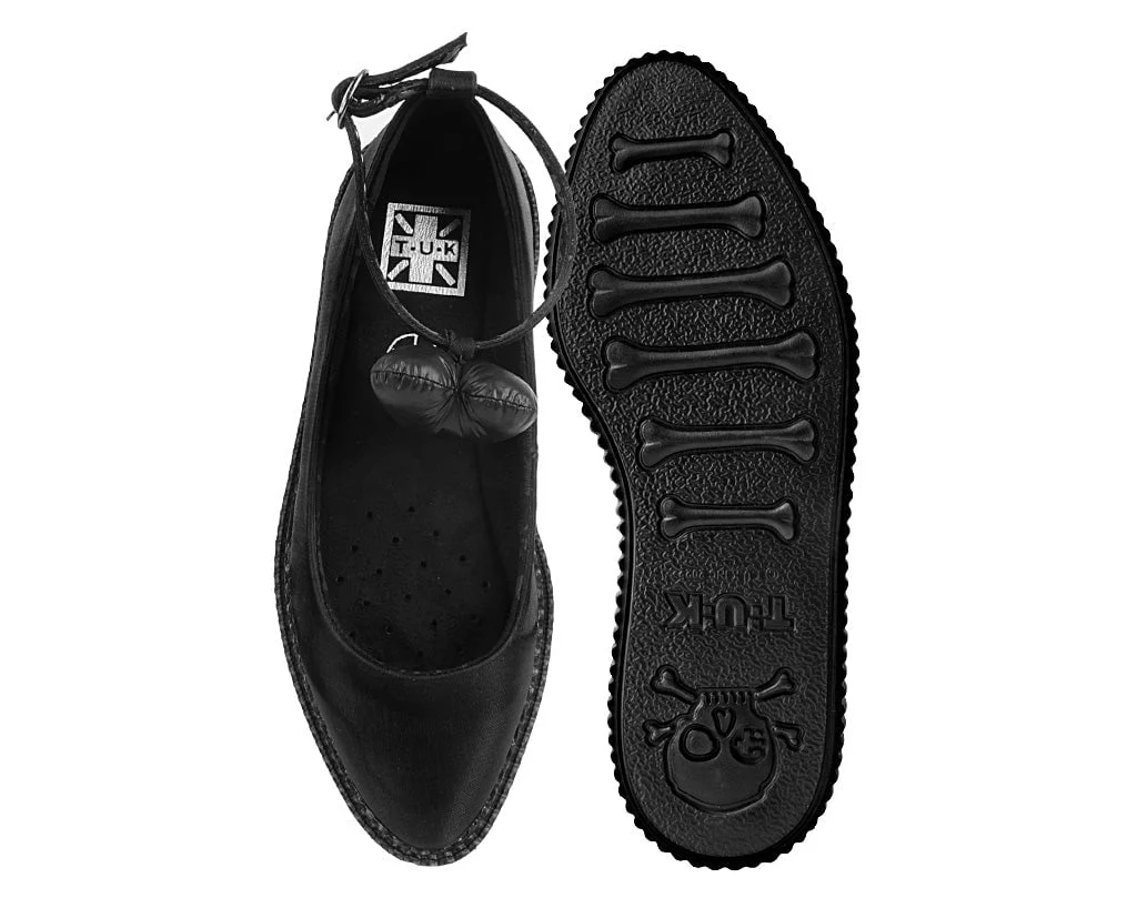 4643-Black-Silk-Heart-Pointed-Ballet-Creeper-5.webp Black Silk Heart Pointed Ballet Creeper