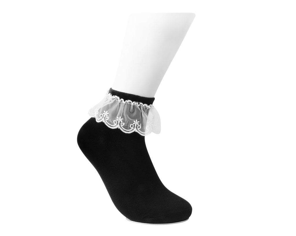 4797-Women-s-Black-Lace-Eyelet-Sock-3.jpg Women's Black Lace Eyelet Sock