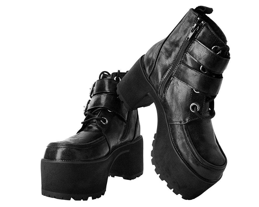4819-Black-2-Buckle-Nosebleed-Boot-3.jpg Black 2-Buckle Nosebleed Boot