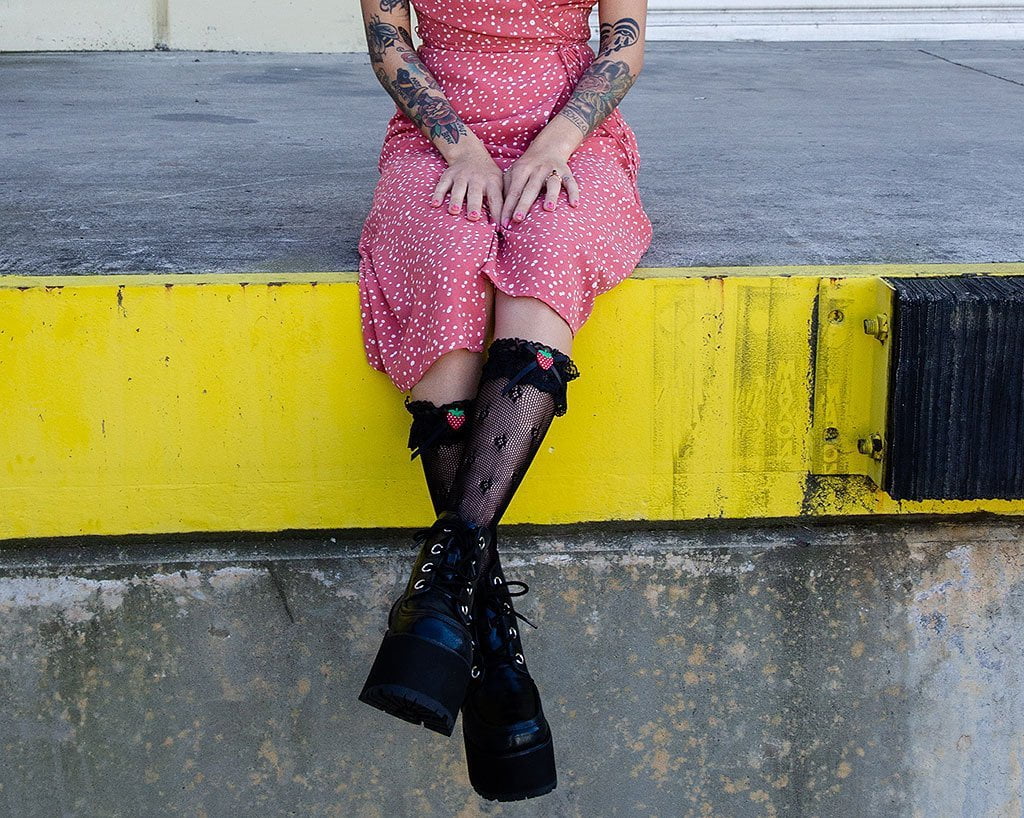 4852-Black-Strawberry-Lace-Kneehigh-5.jpg Black Strawberry Lace Kneehigh