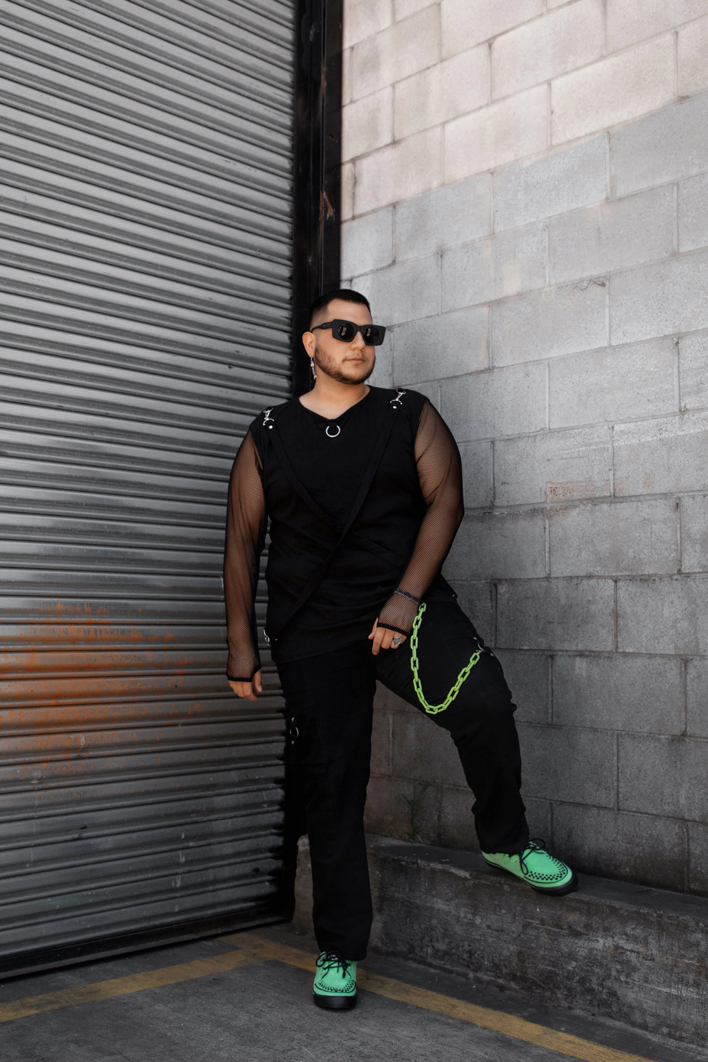 540-Neon-Green-Suede-Creeper-Sneaker-7.webp Neon Green Suede Creeper Sneaker