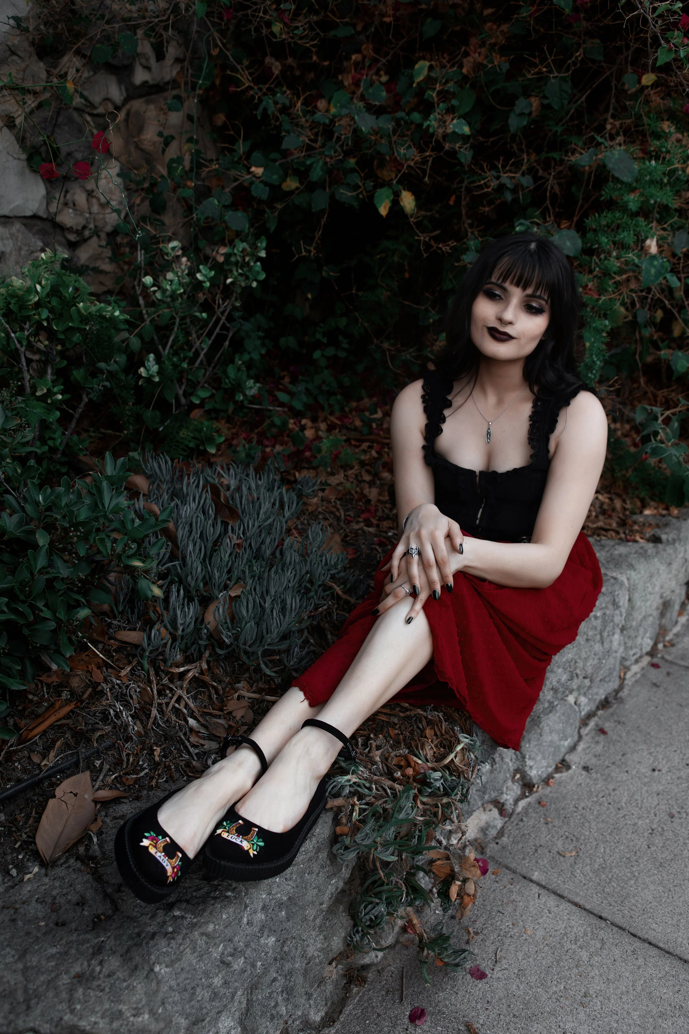 65-Black-Lady-Luck-Pointed-Ballet-Creeper-3.webp Black Lady Luck Pointed Ballet Creeper