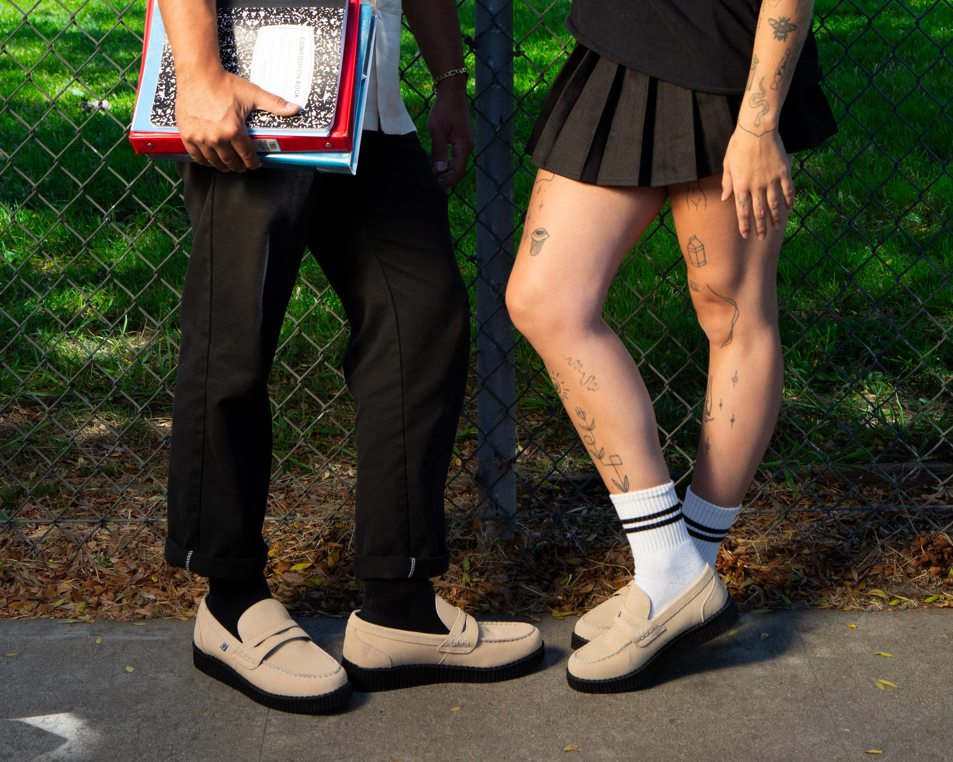 856-Tan-Suede-Penny-Loafer-Viva-Low-Creeper-8.webp Tan Suede Penny Loafer Viva Low Creeper