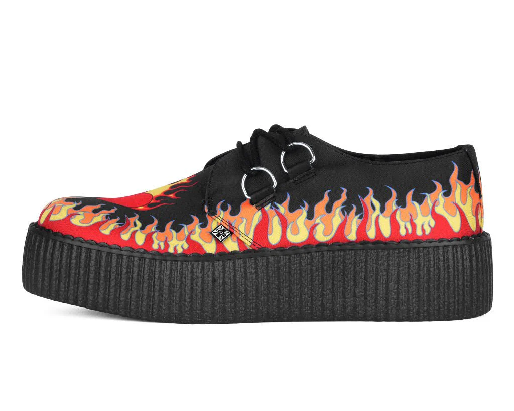 904-Black-Red-Flaming-Heart-Viva-Mondo-Creeper-4.webp Black & Red Flaming Heart Viva Mondo Creeper