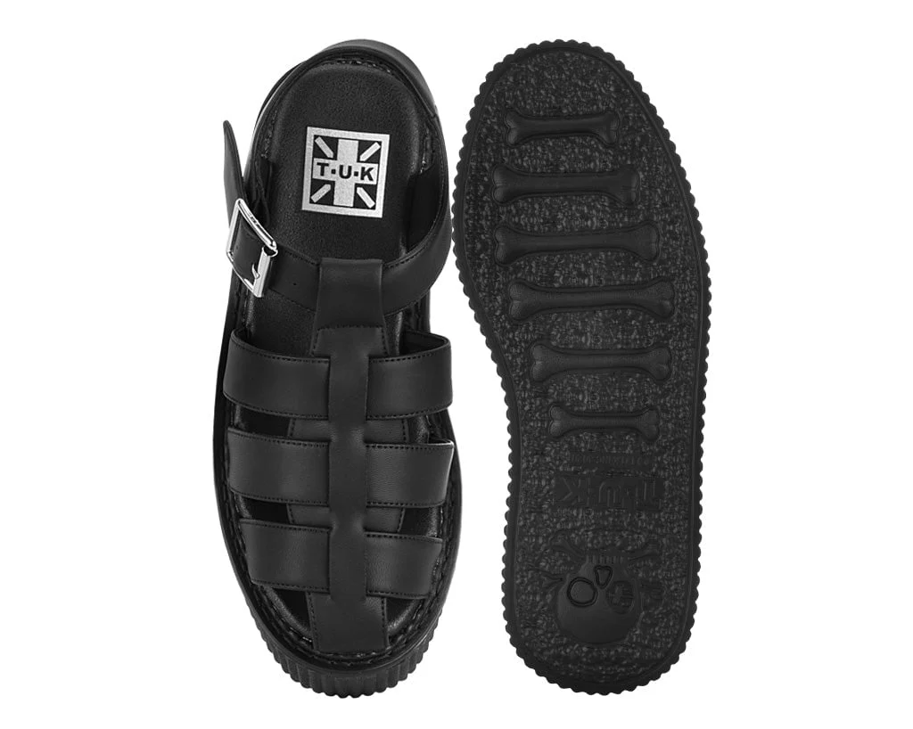 970-Black-TUKskin-Fisherman-Strato-Sandal-5.webp Black TUKskin Fisherman Strato Sandal