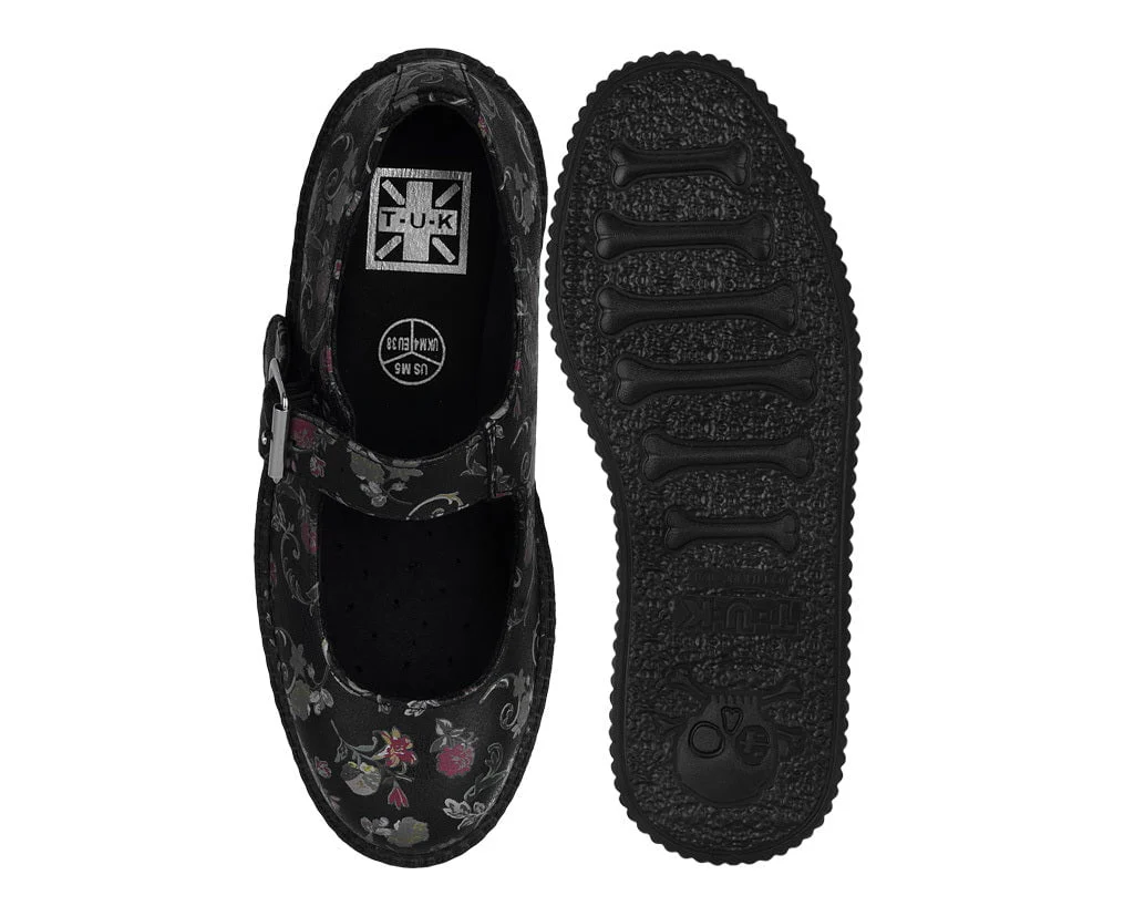 990-Black-Floral-Viva-Low-Mary-Jane-3.webp Black Floral Viva Low Mary Jane